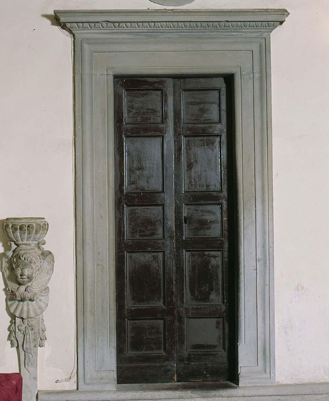 mostra di porta, serie di Manetti Ciaccheri Antonio (sec. XV)