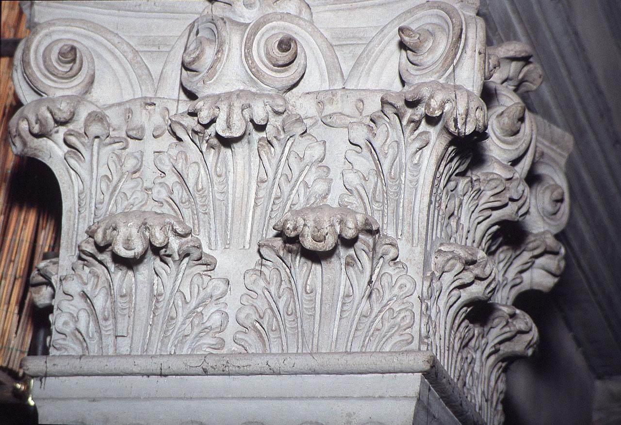 capitello corinzio, serie di Manetti Ciaccheri Antonio (sec. XV)