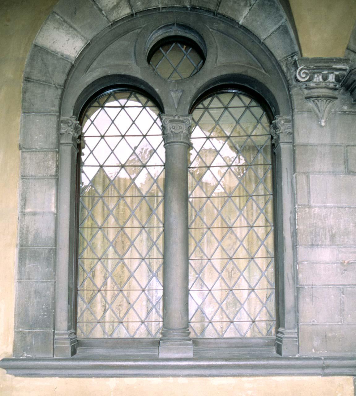 mostra di finestra, serie di Manetti Ciaccheri Antonio (cerchia) (sec. XV)