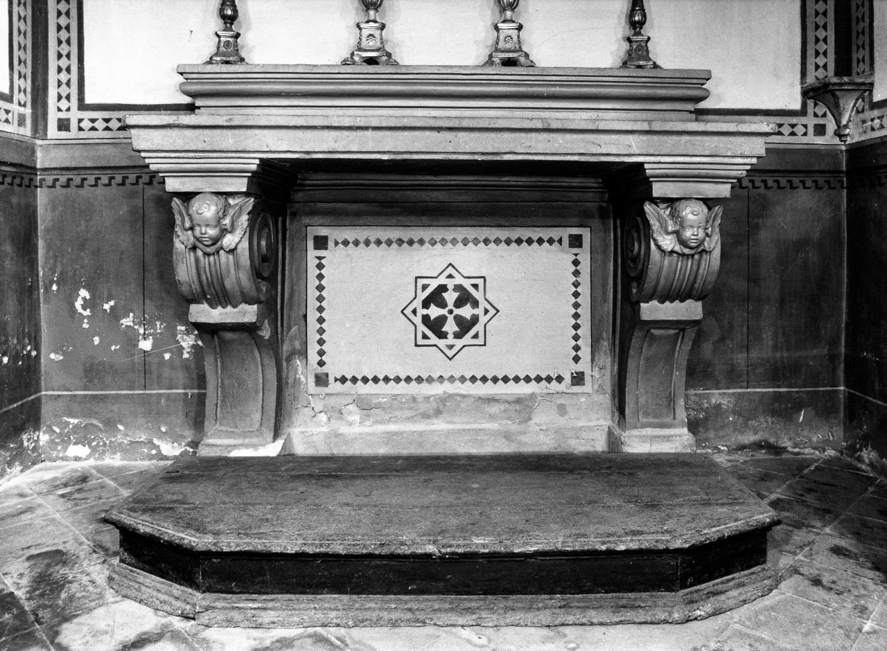 altare - a mensa, serie - bottega toscana (sec. XX)