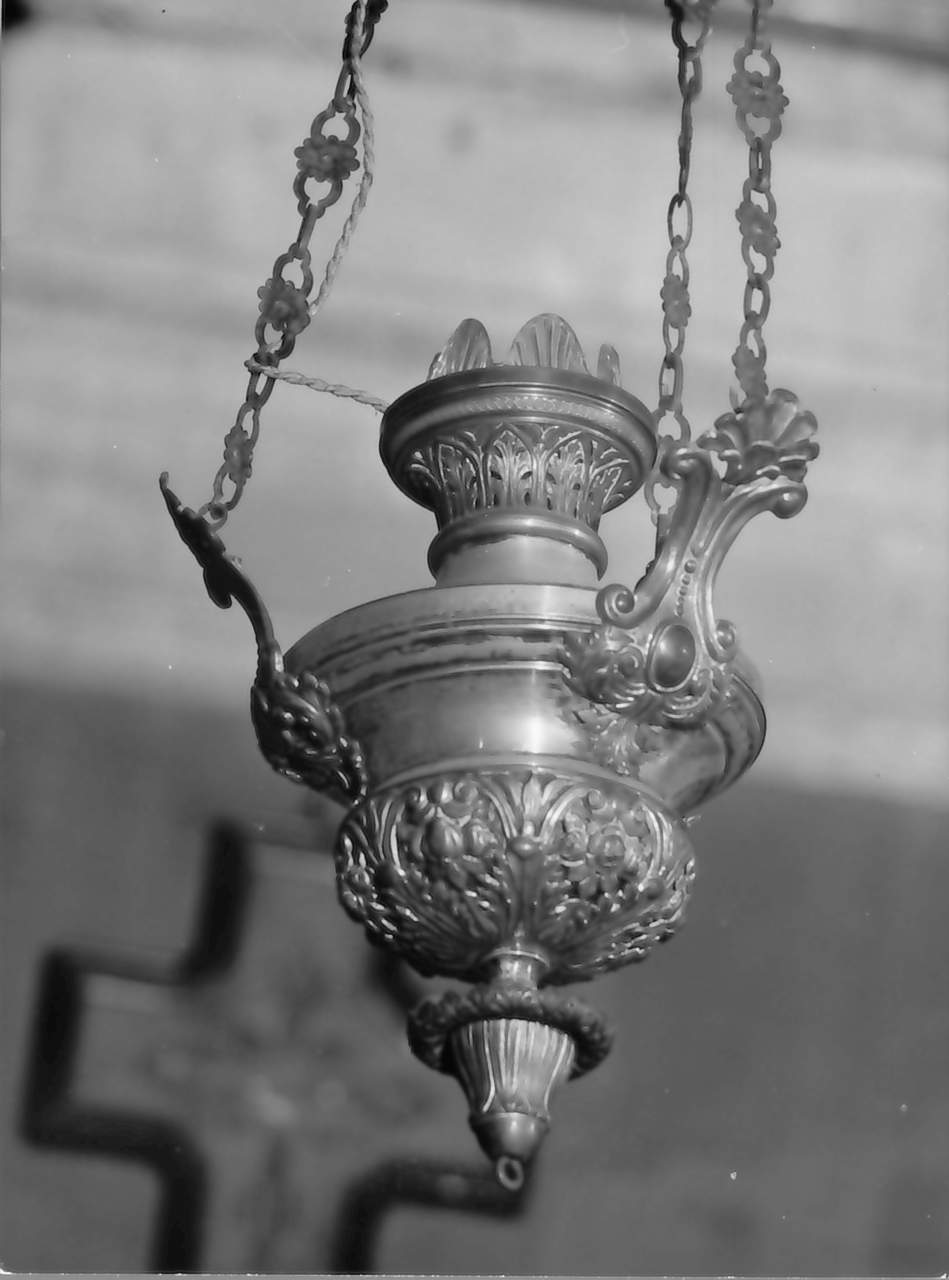 lampada pensile - bottega toscana (sec. XIX)