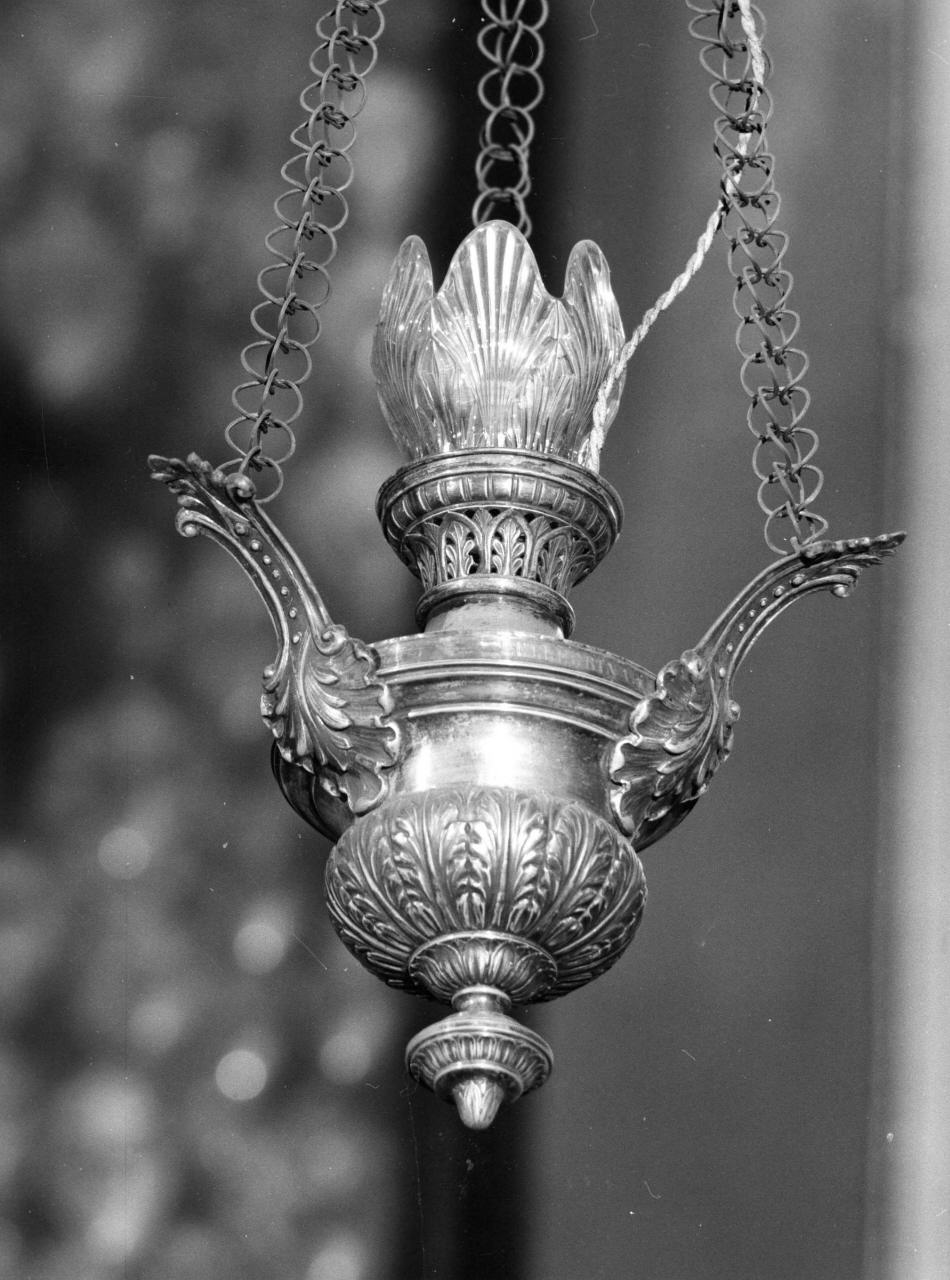 lampada pensile - bottega toscana (sec. XIX)