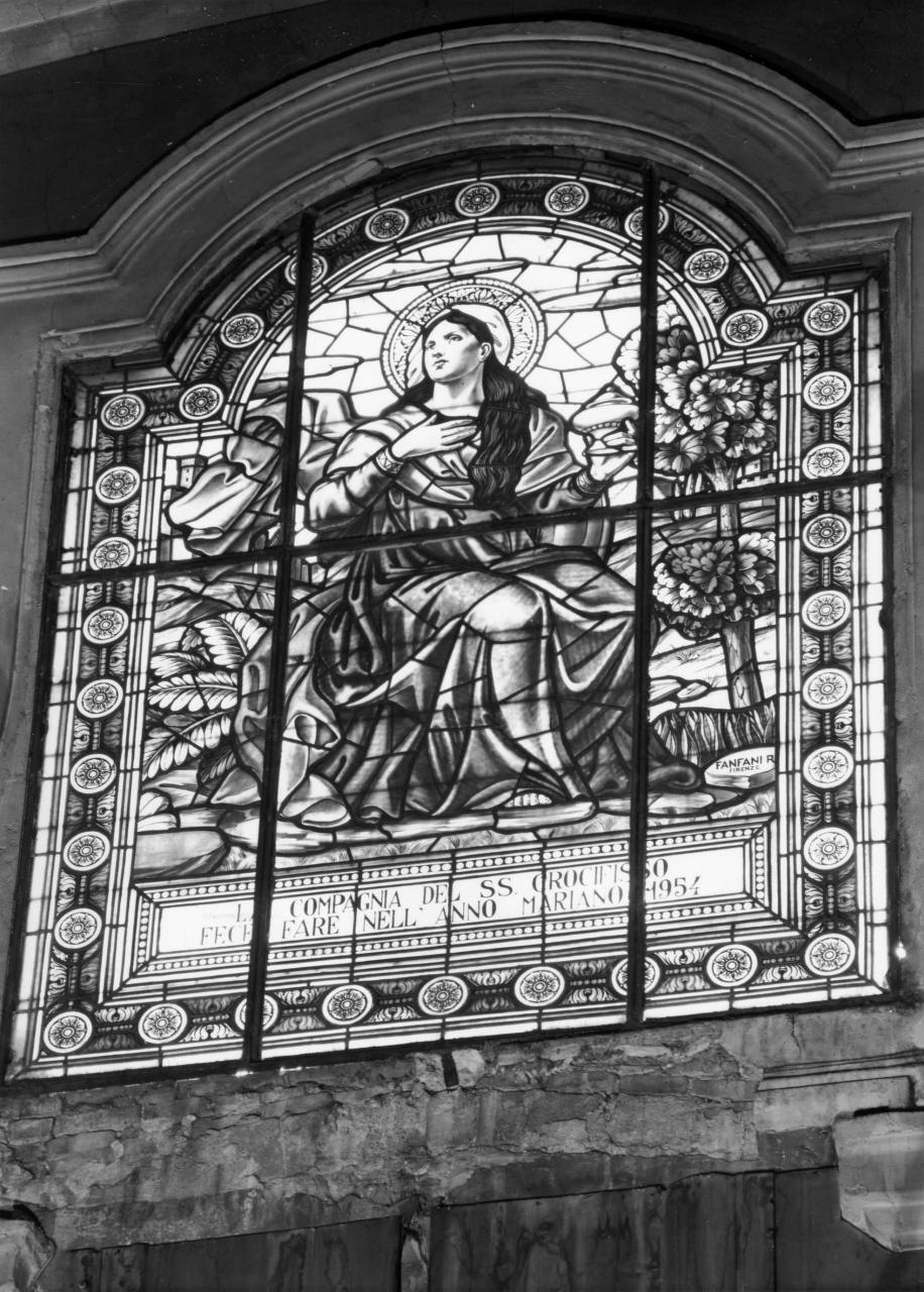 Santa Maria Maddalena (vetrata) - produzione toscana (sec. XX)