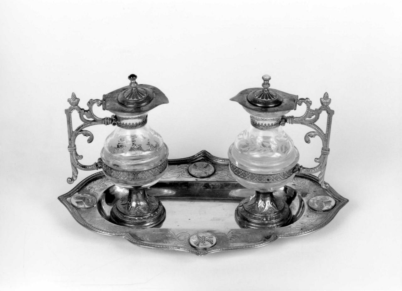 servizio di ampolline - bottega francese (metà sec. XIX)