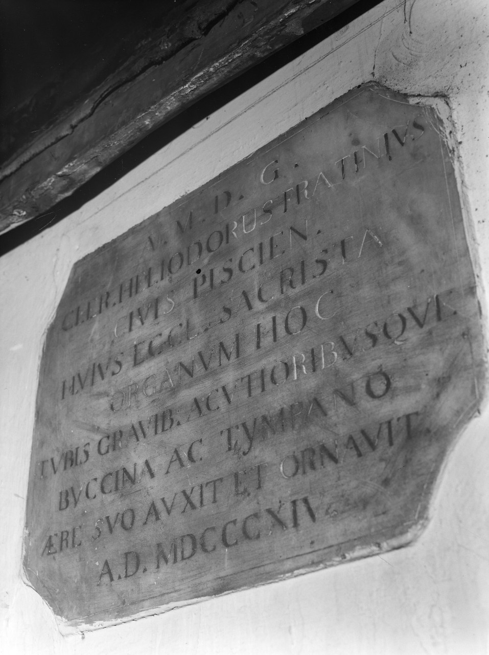 lapide - bottega toscana (sec. XIX)