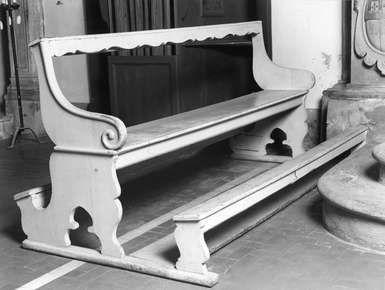 panca, serie - bottega toscana (prima metà sec. XIX)