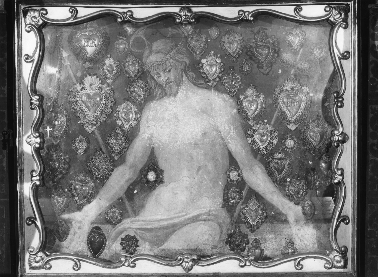 Cristo in pietà (dipinto) di Ciampelli Agostino (attribuito) (seconda metà sec. XVI)