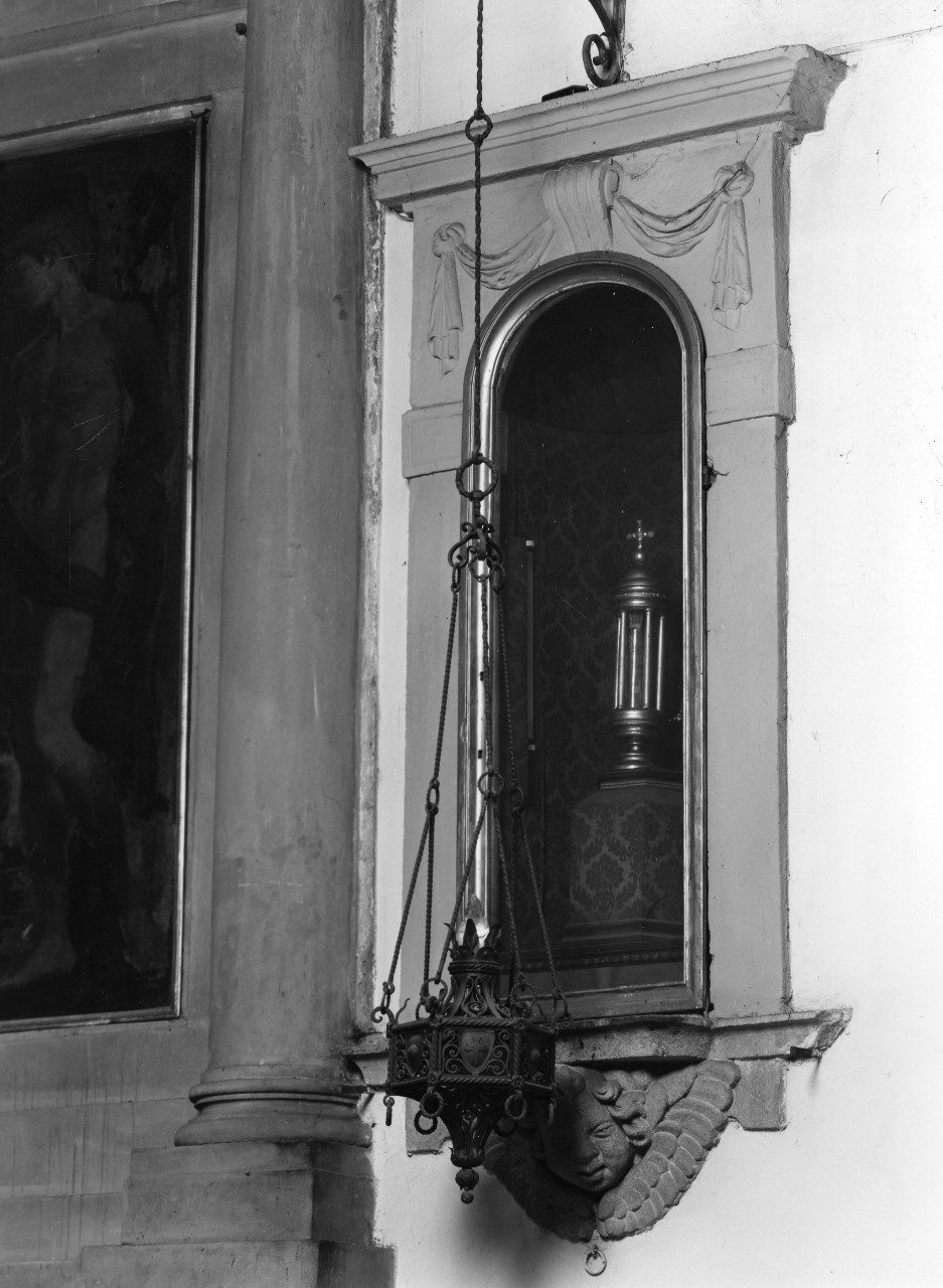 mostra di nicchia - bottega toscana (fine/inizio secc. XVII/ XVIII)