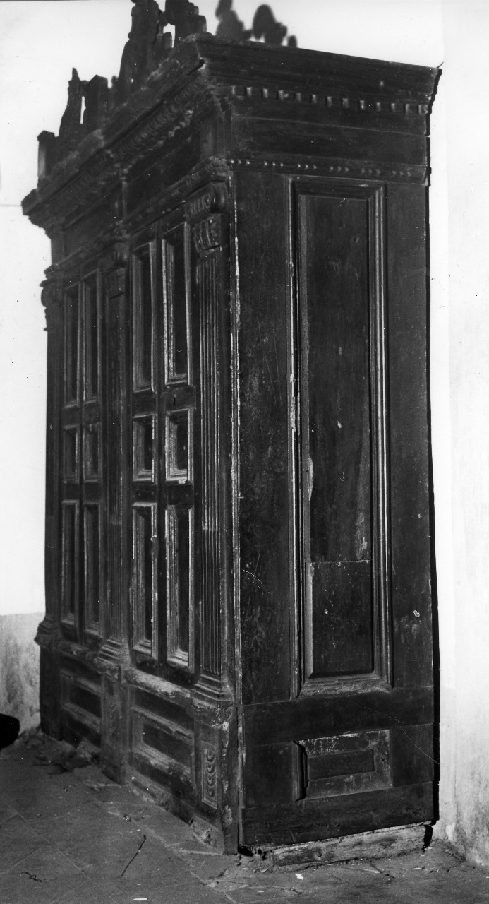 armadio da sacrestia, serie - bottega toscana (prima metà sec. XVI)