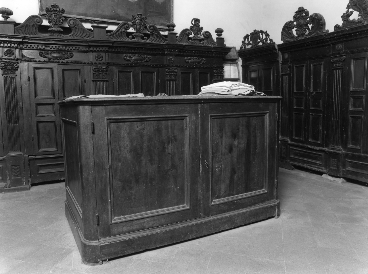 bancone - bottega toscana (inizio sec. XIX)