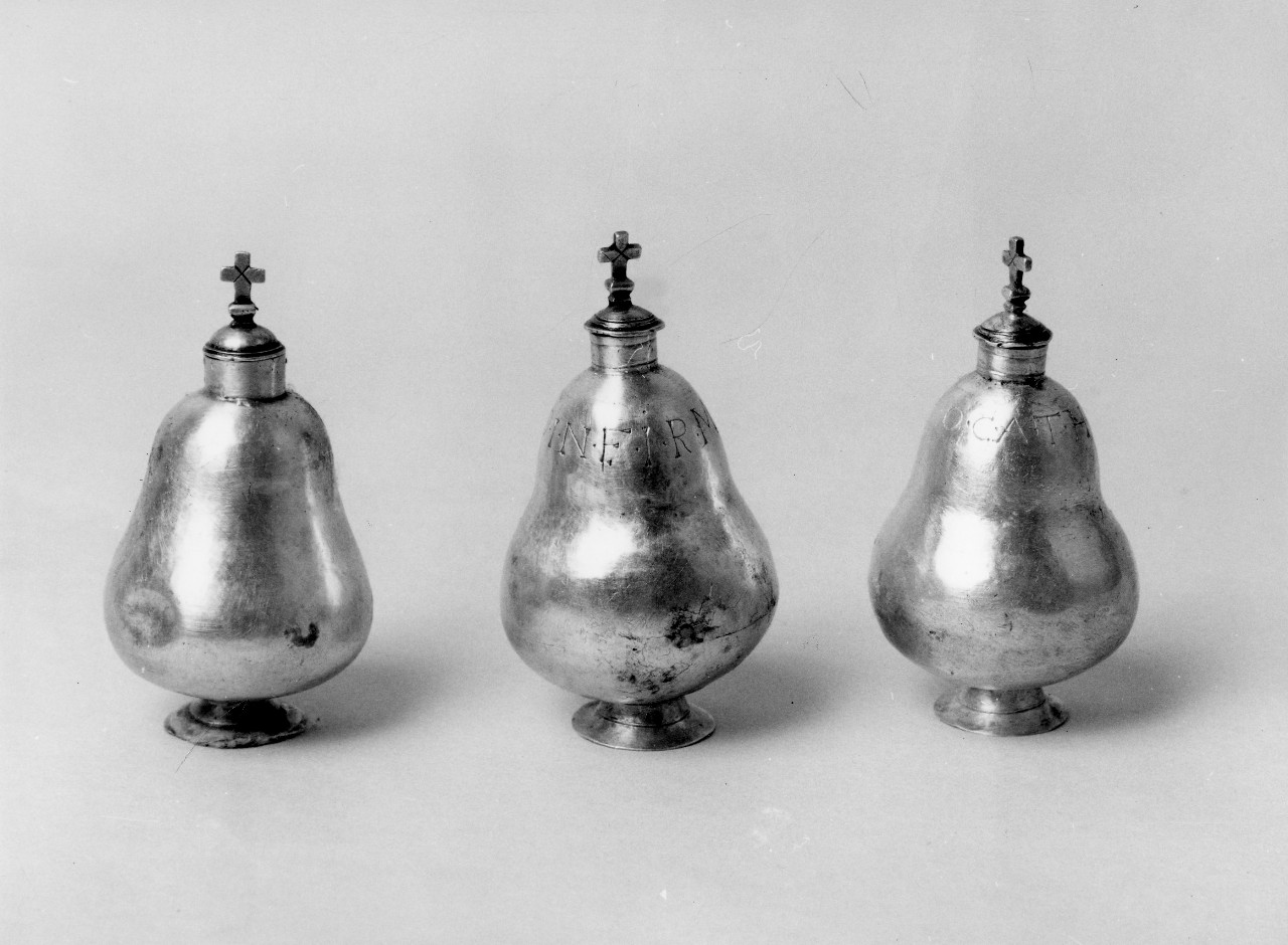 ampolline, serie - bottega toscana (sec. XVII)