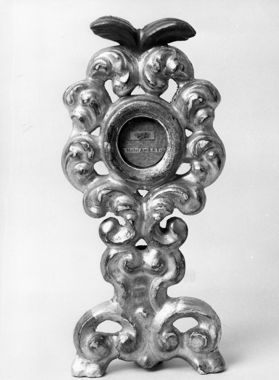 reliquiario - a ostensorio - bottega toscana (sec. XVIII)