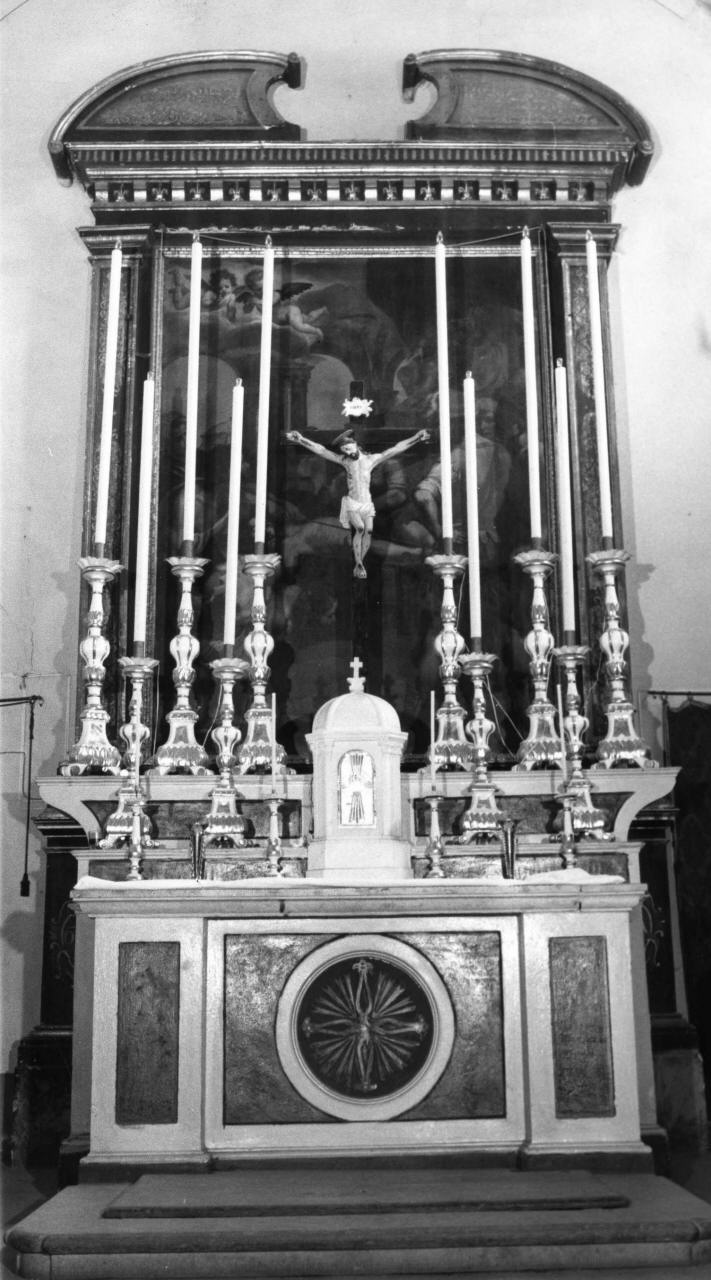 altare maggiore - bottega toscana (fine sec. XVII, sec. XVIII)