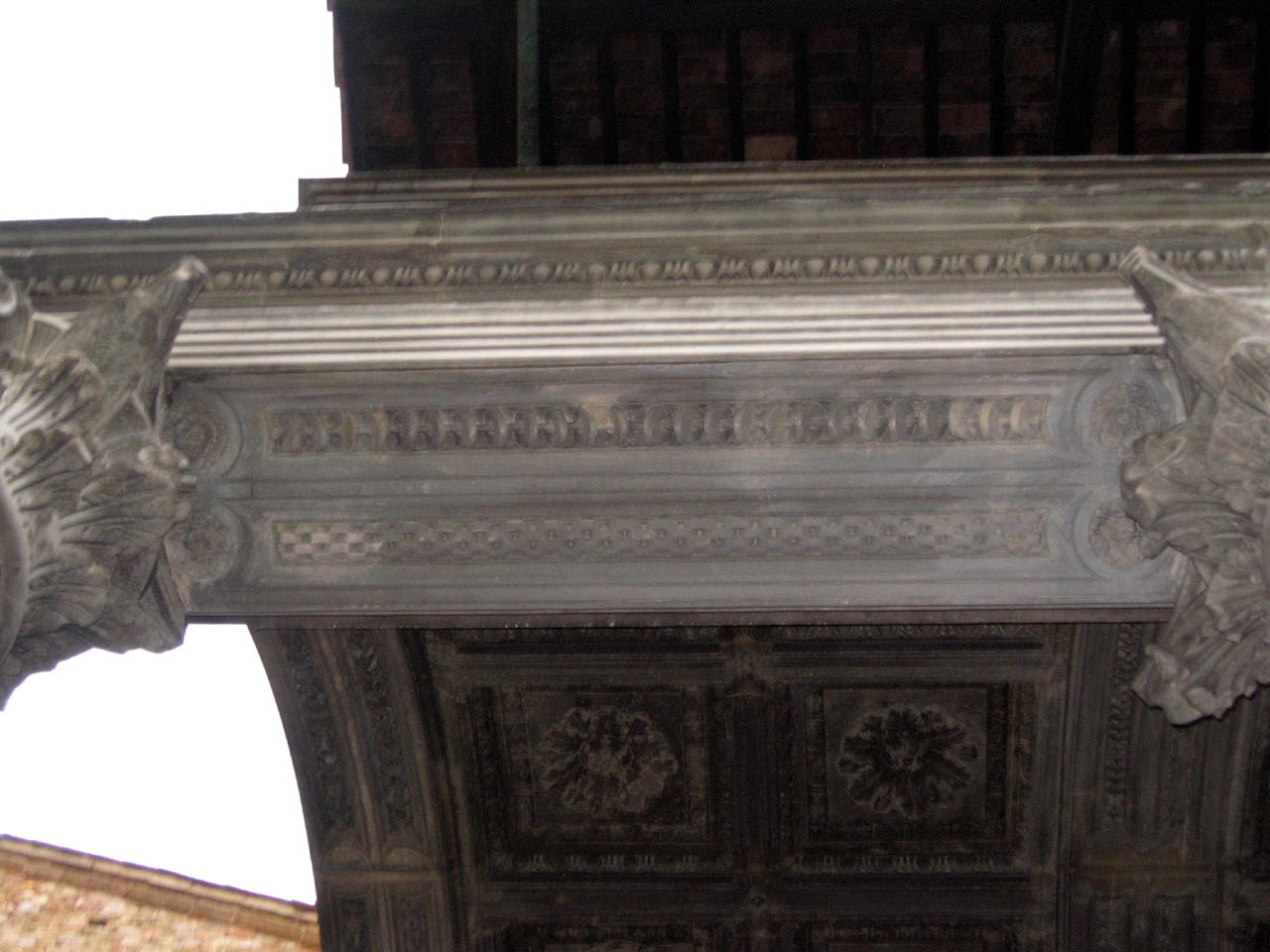 cornice architettonica di Salvi d'Andrea (terzo quarto sec. XV)