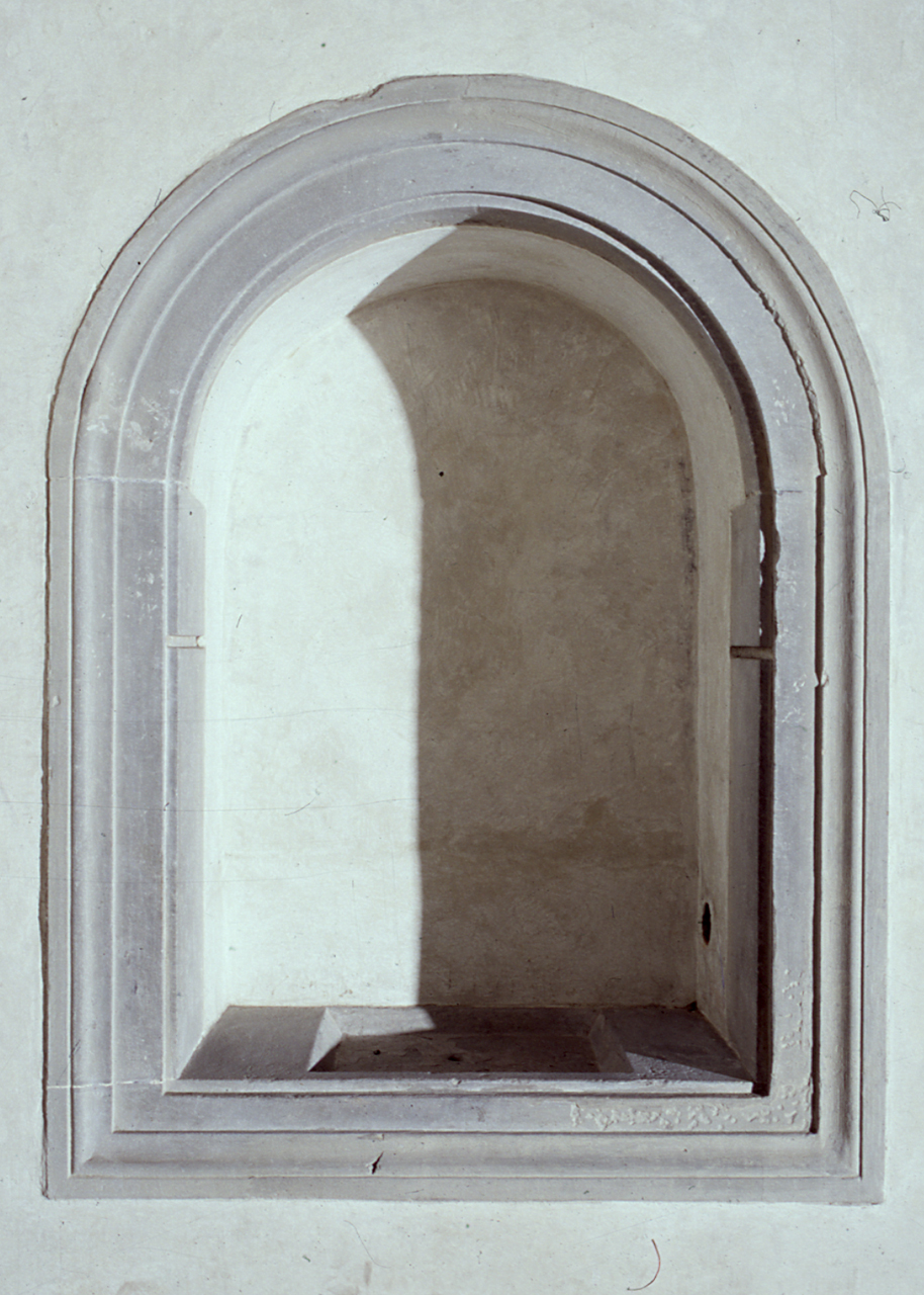 mostra di nicchia di Brunelleschi Filippo (cerchia) (sec. XV)