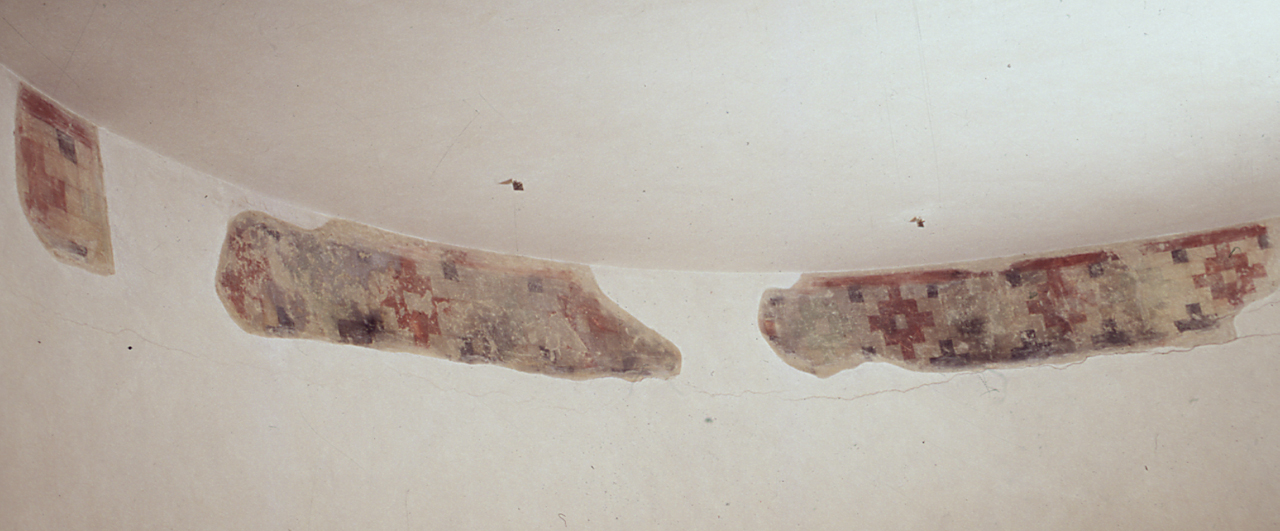 motivo decorativo (dipinto, frammento) - ambito fiorentino (seconda metà sec. XIII)