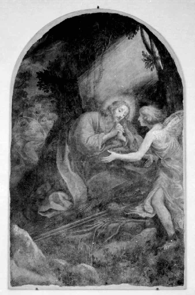 orazione di Cristo nell'orto di Getsemani (dipinto) di Rosselli Matteo (sec. XVII)