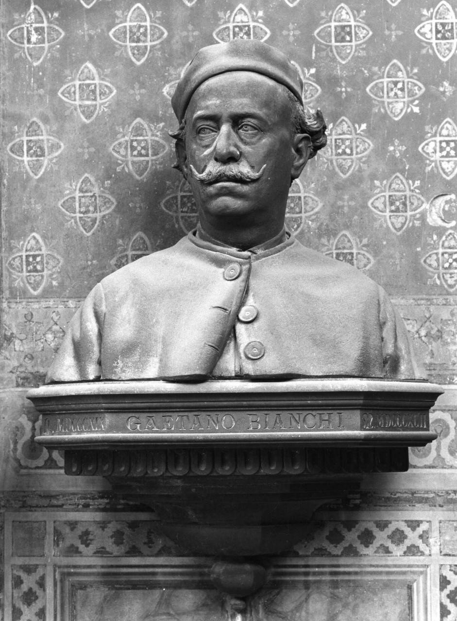 ritratto di Gaetano Bianchi (rilievo) - ambito toscano (sec. XIX)