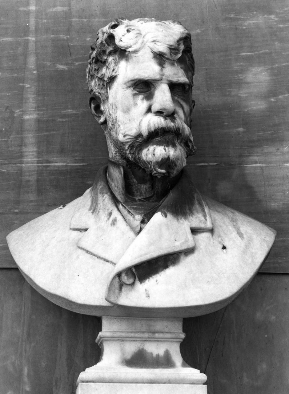 ritratto di Giuseppe Castellazzi (rilievo) - ambito toscano (sec. XIX)