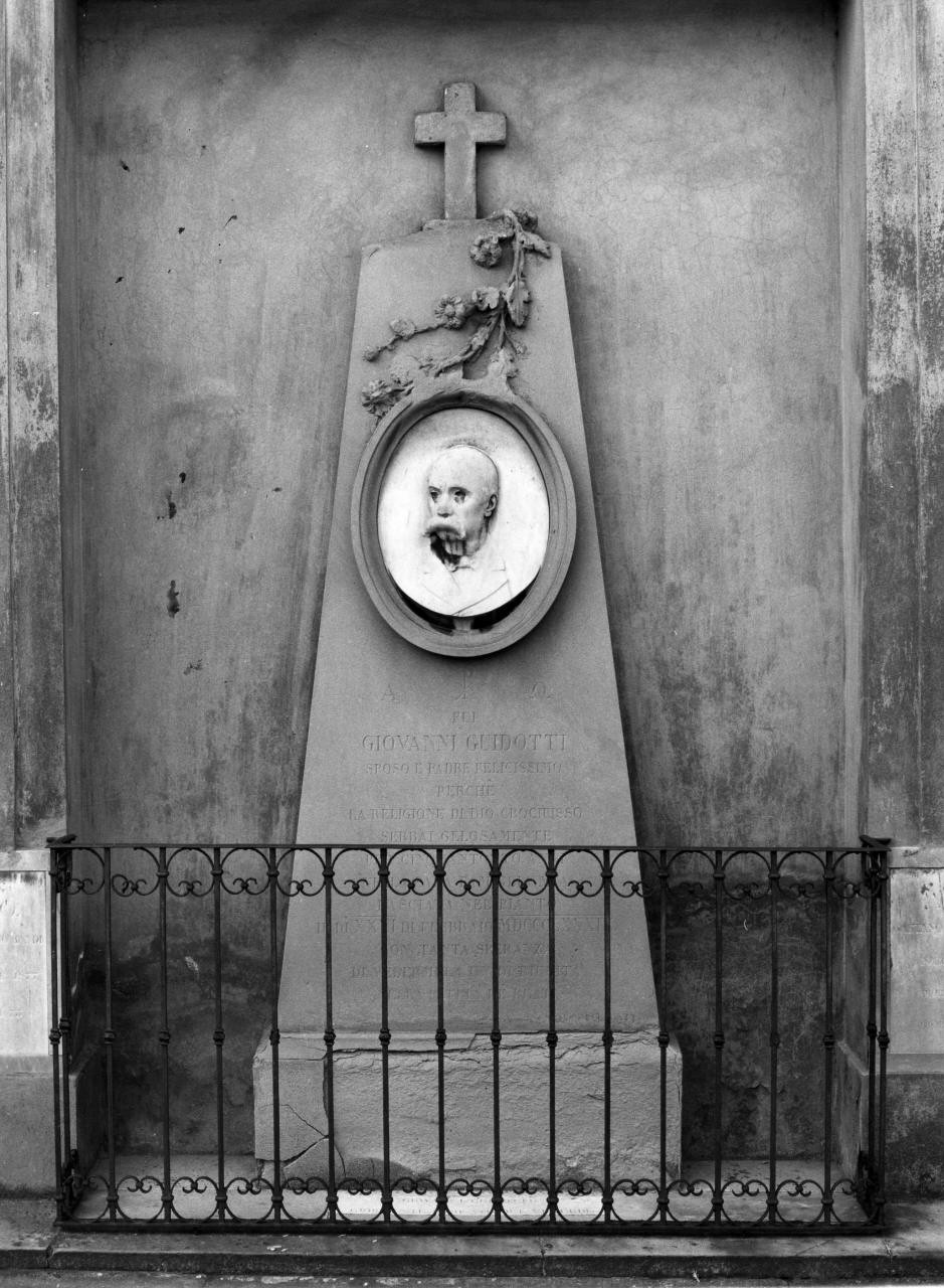 monumento funebre di Sodini Dante - manifattura fiorentina (sec. XIX)