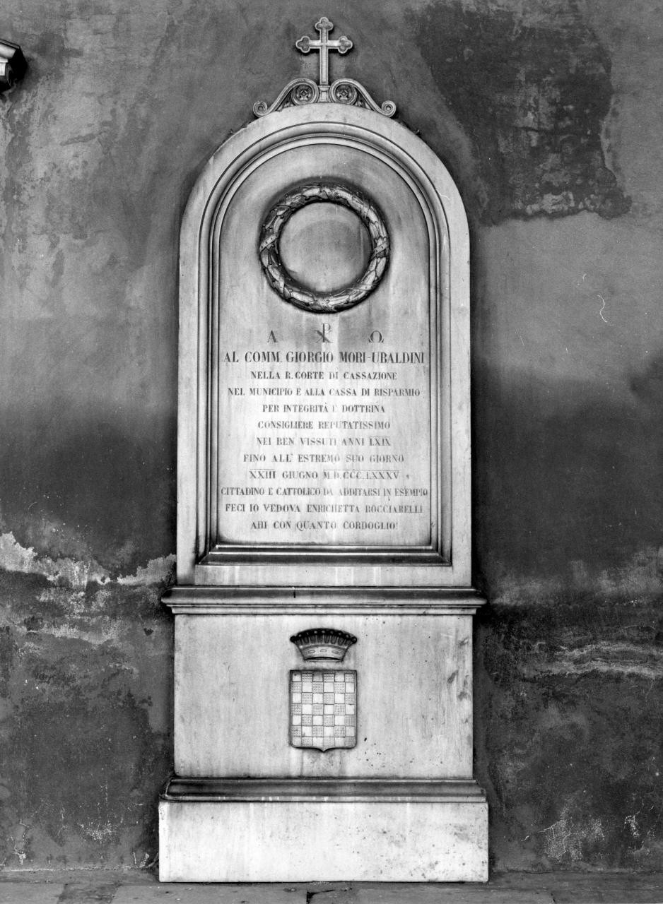 monumento funebre - manifattura fiorentina (sec. XIX)