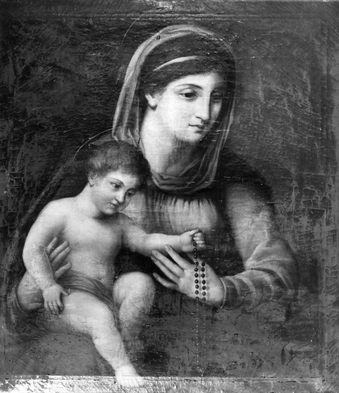 Madonna con Bambino (dipinto) - ambito lombardo (sec. XVIII)