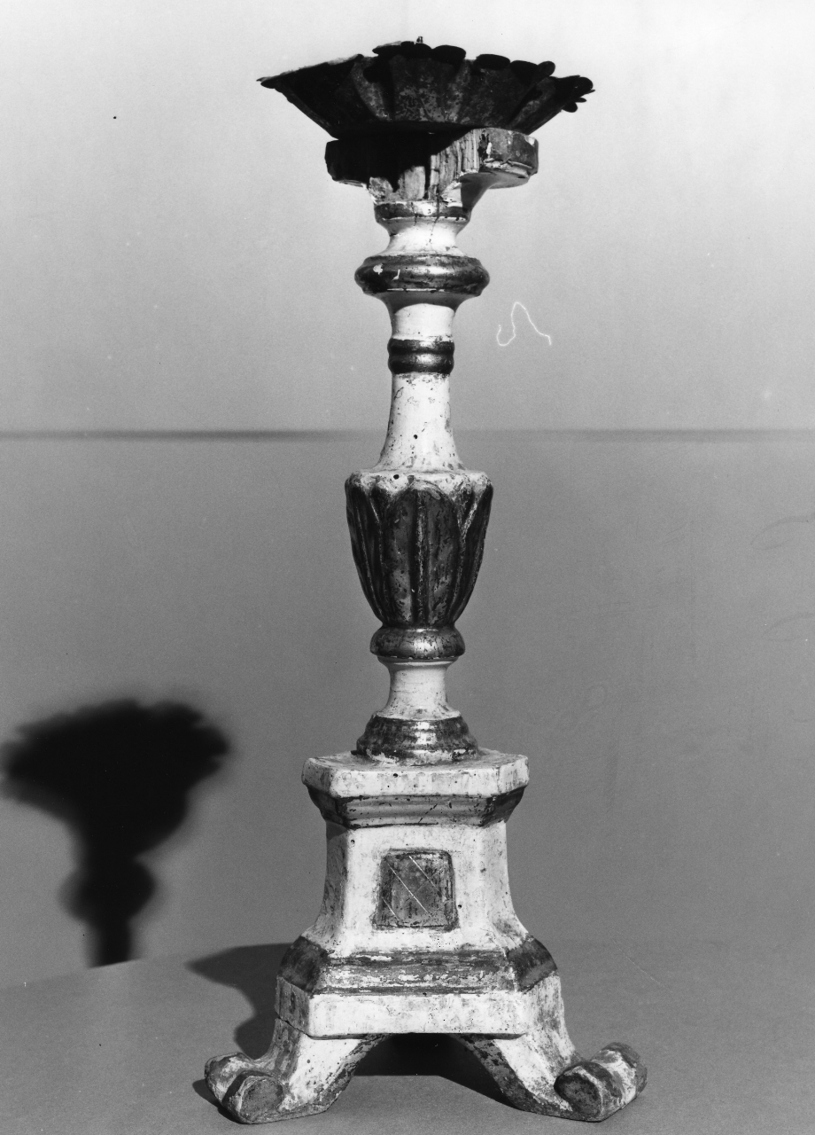 candeliere - manifattura toscana (sec. XVIII)