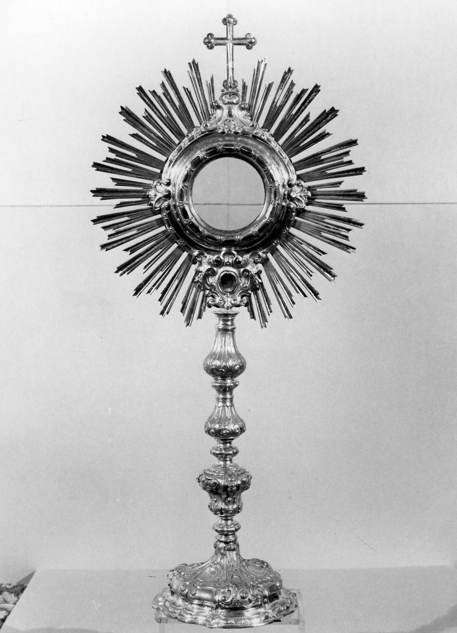ostensorio - ambito toscano (sec. XVIII)