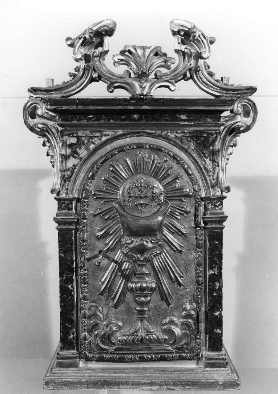 ciborio - manifattura toscana (sec. XVIII)