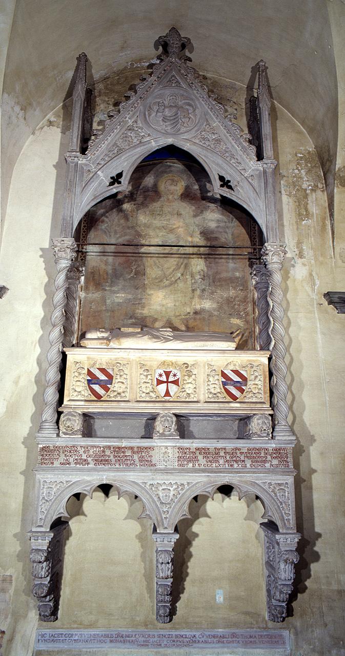 monumento funebre - a edicola di Andrea di Cione detto Andrea Orcagna (scuola) (sec. XIV)