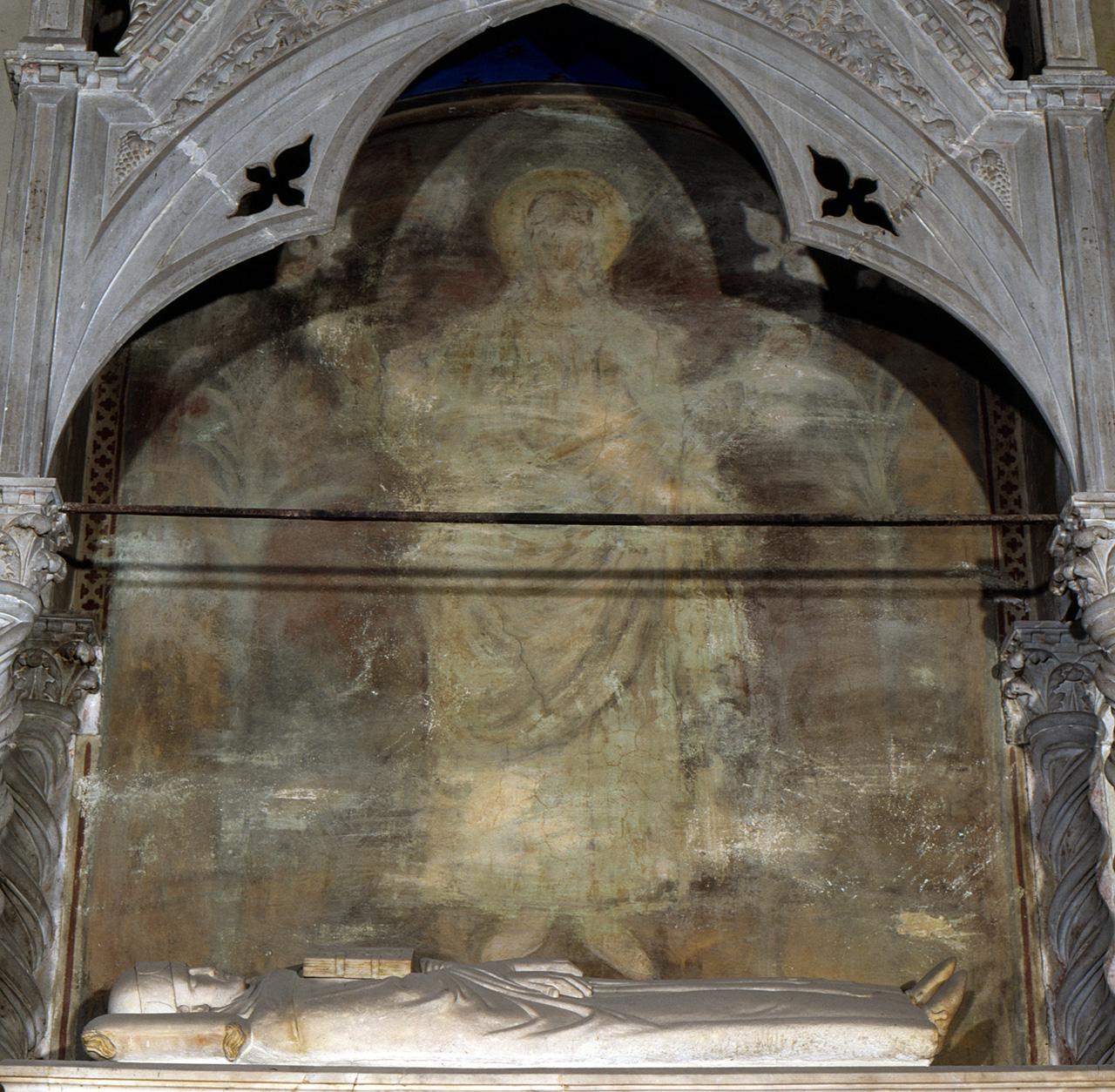 resurrezione di Cristo (?) (dipinto) di Andrea di Cione detto Andrea Orcagna (scuola) (sec. XIV)
