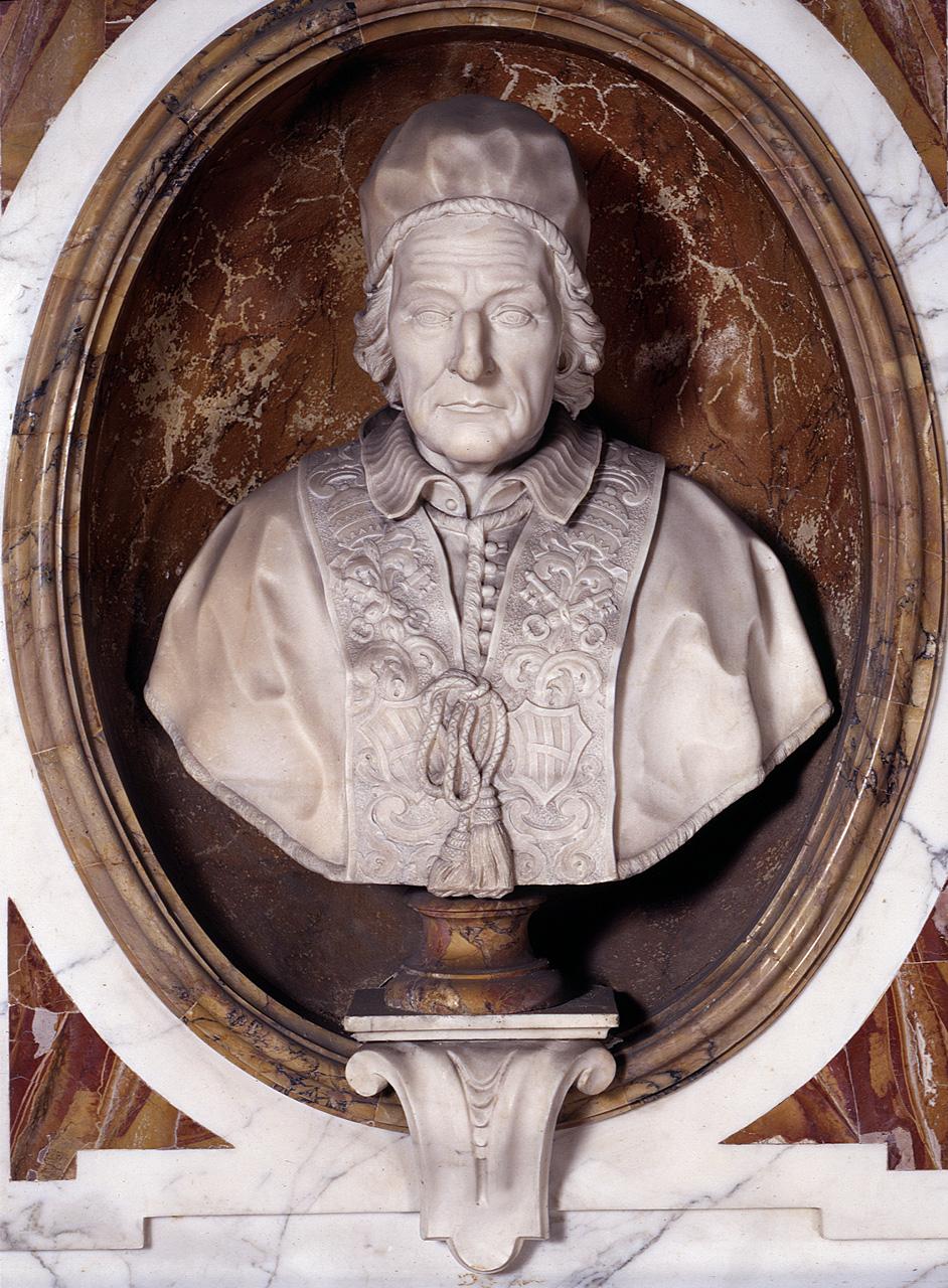 ritratto di ecclesiastico (busto) - produzione fiorentina (sec. XIX)
