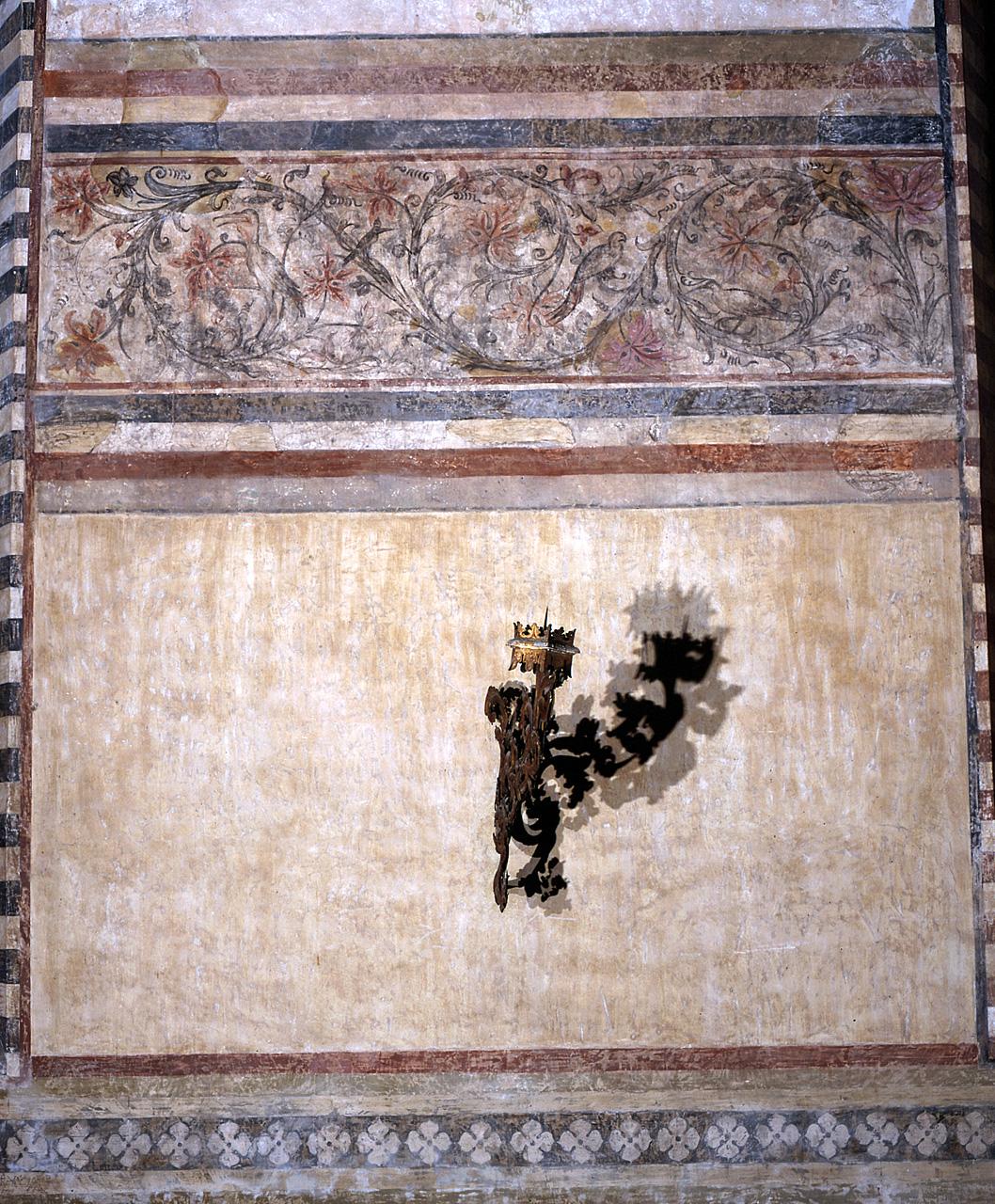motivi decorativi vegetali (dipinto) di Andrea di Cione detto Andrea Orcagna, Nardo di Cione (terzo quarto sec. XIV)