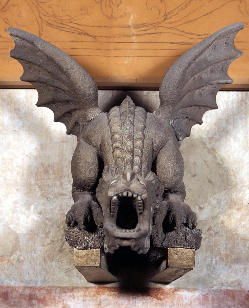 drago (statuetta) di Ammannati Bartolomeo (attribuito) (sec. XVI)