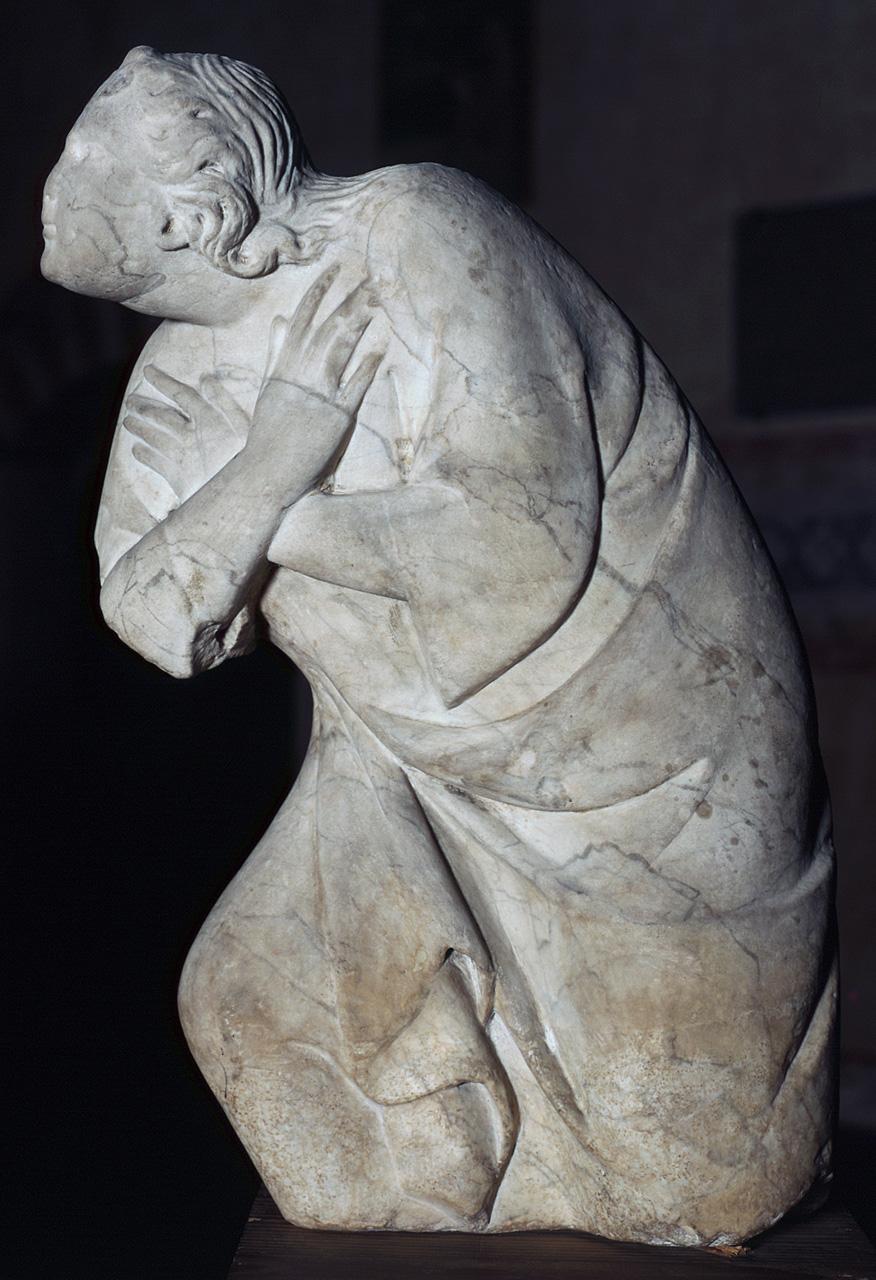 angelo (rilievo) di Tino di Camaino (primo quarto sec. XIV)