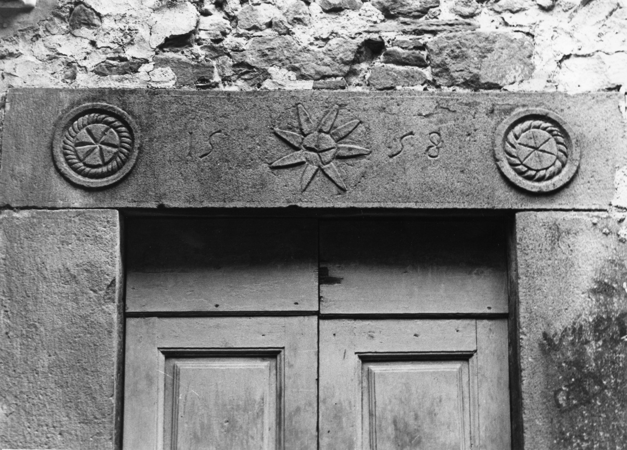 architrave - manifattura toscana (sec. XVI)