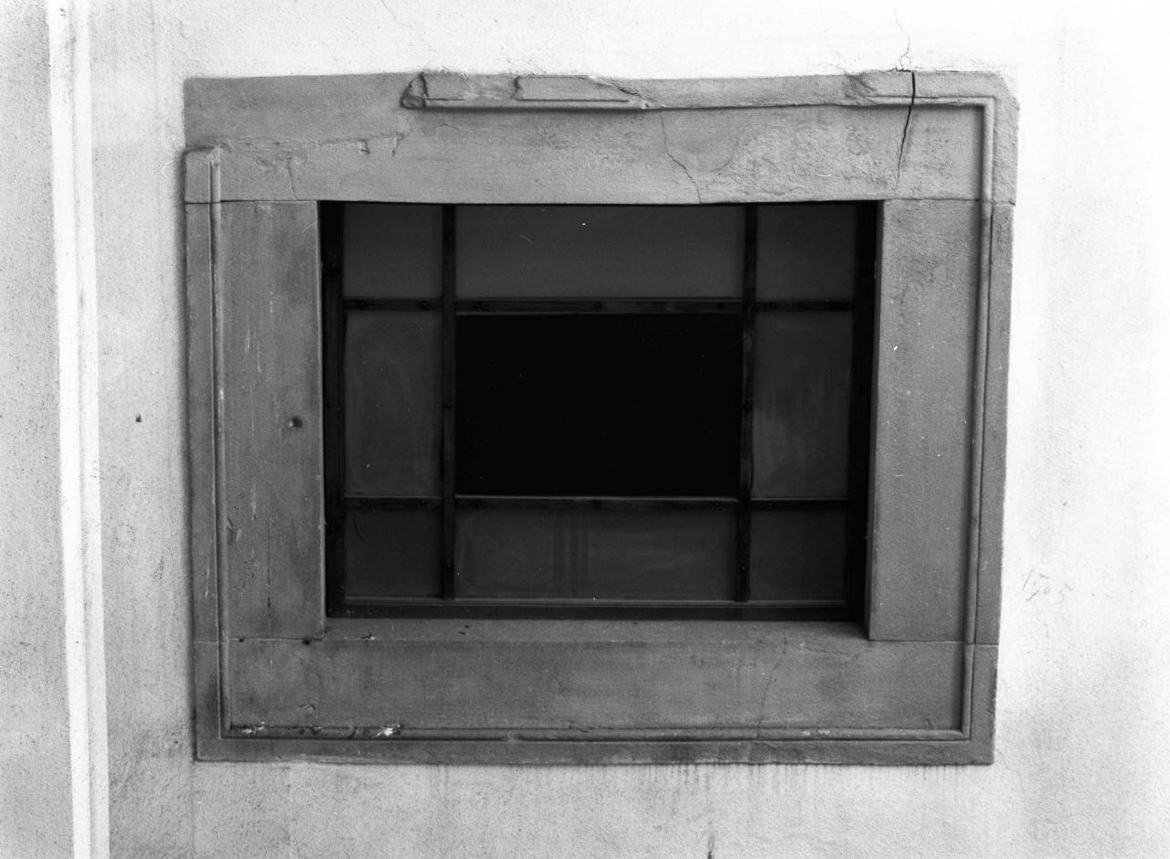 mostra di finestra, serie di Albertini Michelangelo (attribuito) (secondo quarto sec. XVII)