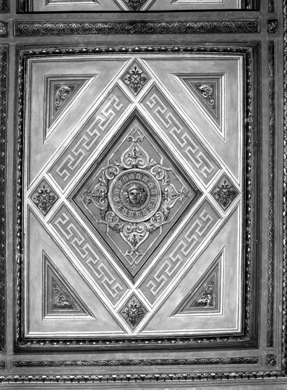 soffitto a cassettoni - ambito fiorentino (secondo quarto sec. XIX)