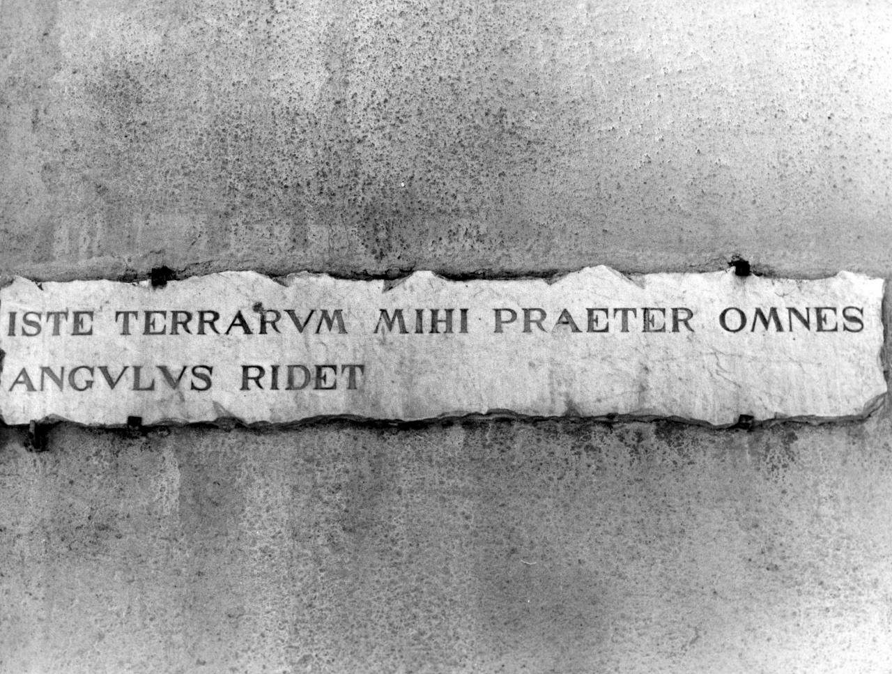 lapide - bottega toscana (sec. XX)