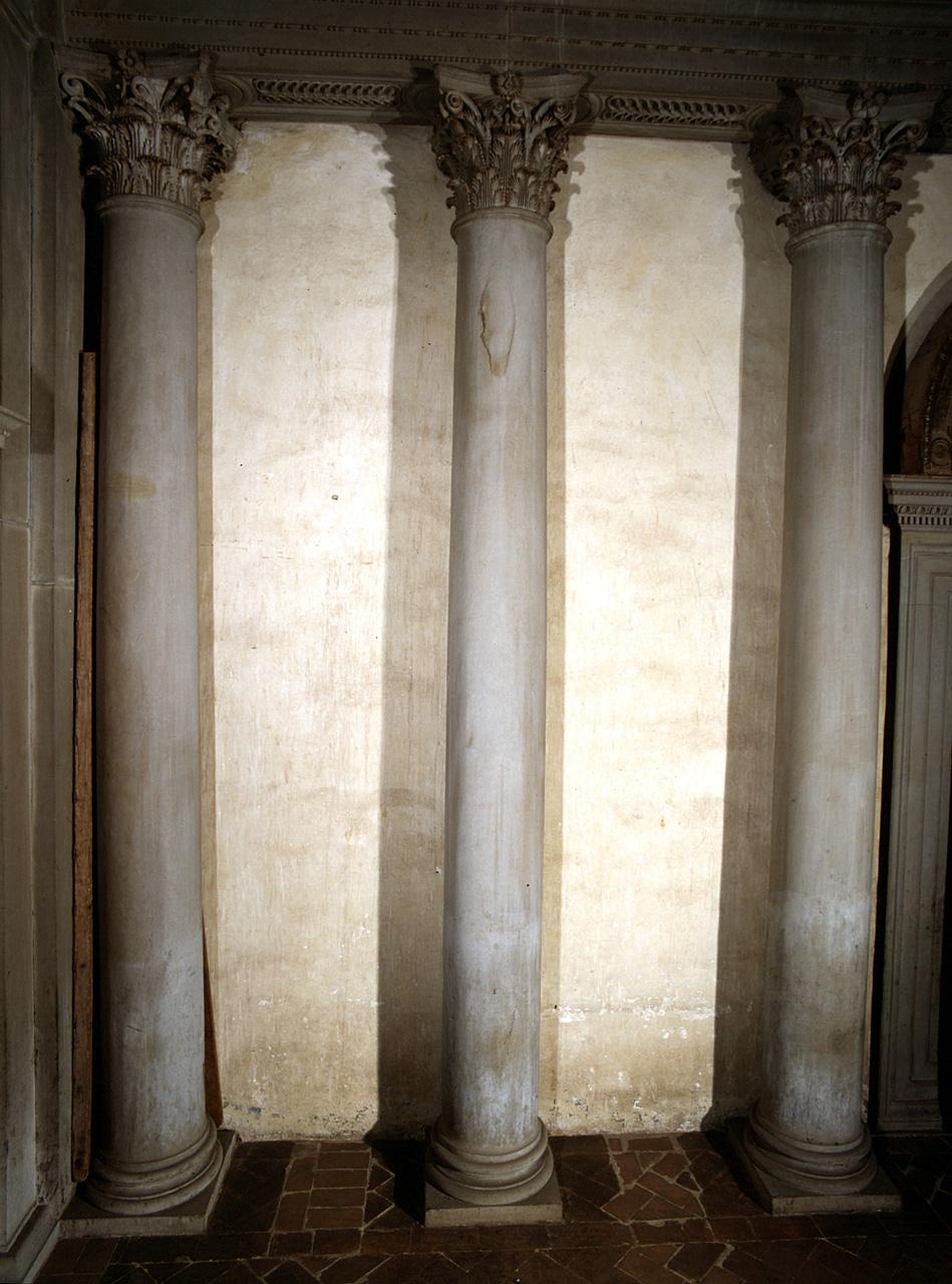 colonna, serie di Simone del Pollaiuolo detto Cronaca, Giovanni di Betto (sec. XV) 