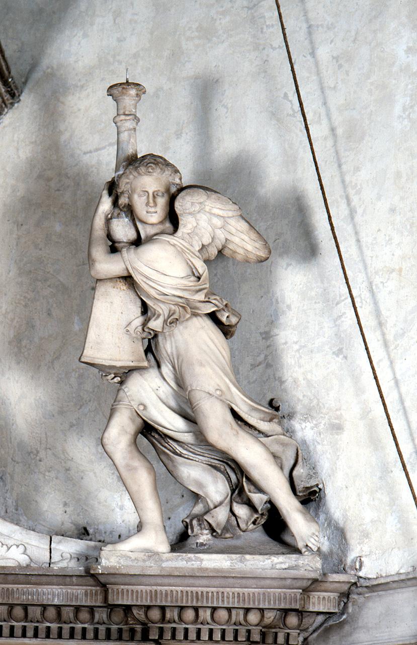 angelo reggicandelabro (statua) di Contucci Andrea detto Andrea Sansovino (e aiuti), Silvani Gherardo (cerchia) (sec. XV)