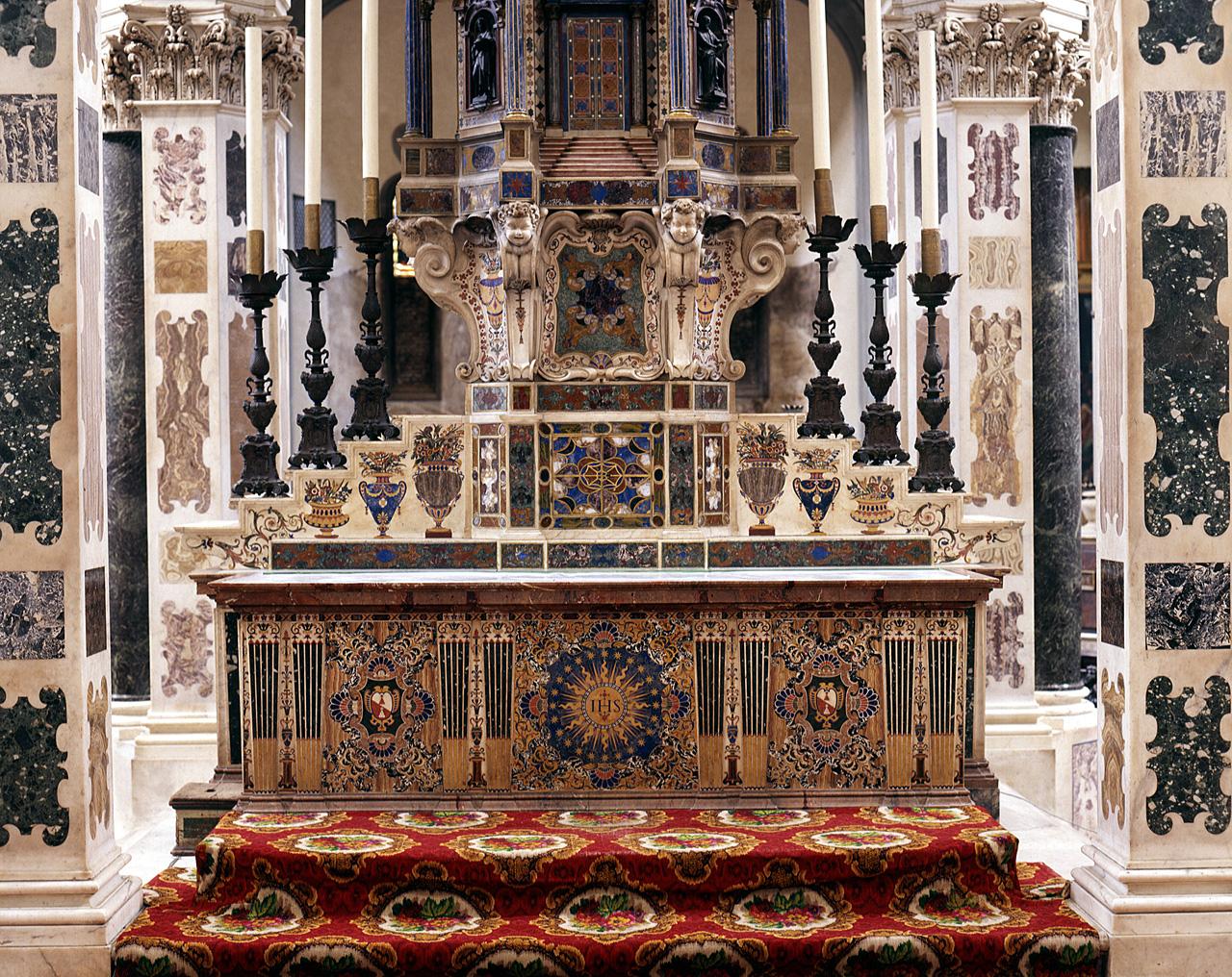 altare di Caccini Giovan Battista, Cennini Giovanni Battista - produzione fiorentina (sec. XVIII)