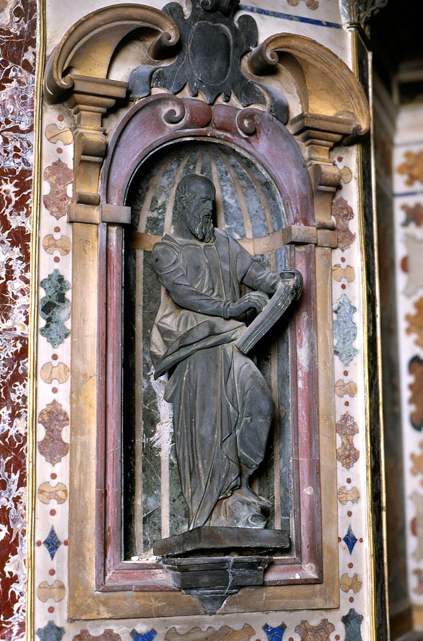 San Luca (statuetta) di Caccini Giovan Battista, Susini Francesco (bottega), Portigiani Domenico fra (bottega) - produzione fiorentina (secc. XVI/ XVII)