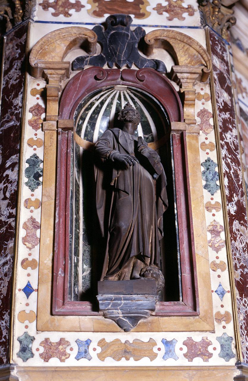 San Marco (statuetta) di Caccini Giovan Battista, Susini Francesco (bottega), Portigiani Domenico fra (bottega) - produzione fiorentina (secc. XVI/ XVII)