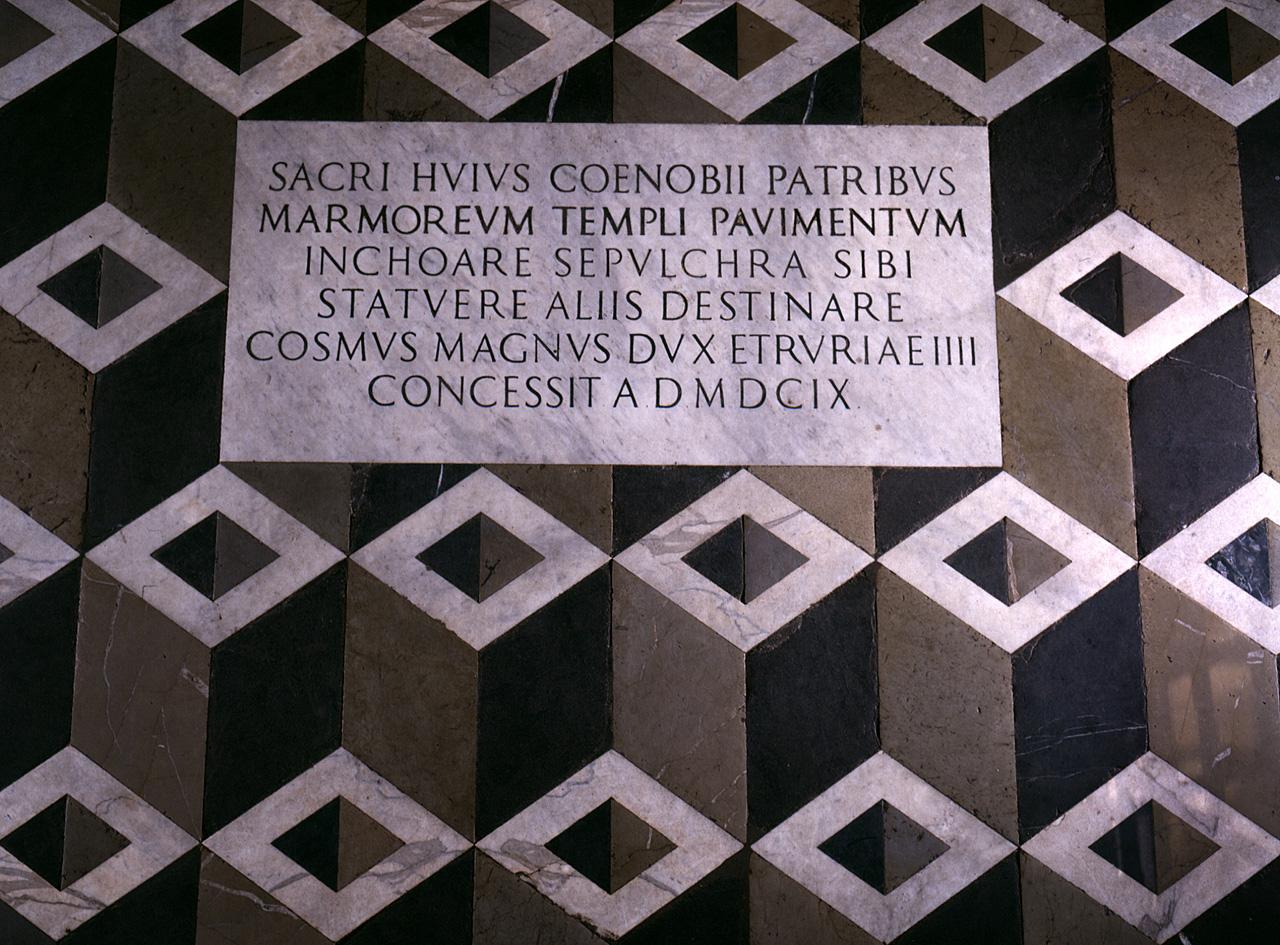 pavimento - produzione toscana (sec. XVII)