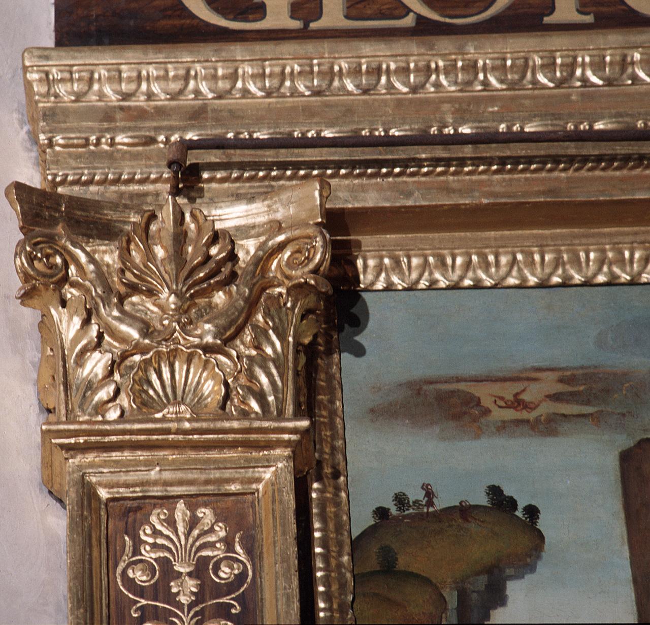 cornice - manifattura toscana (fine/inizio secc. XV/ XVI)