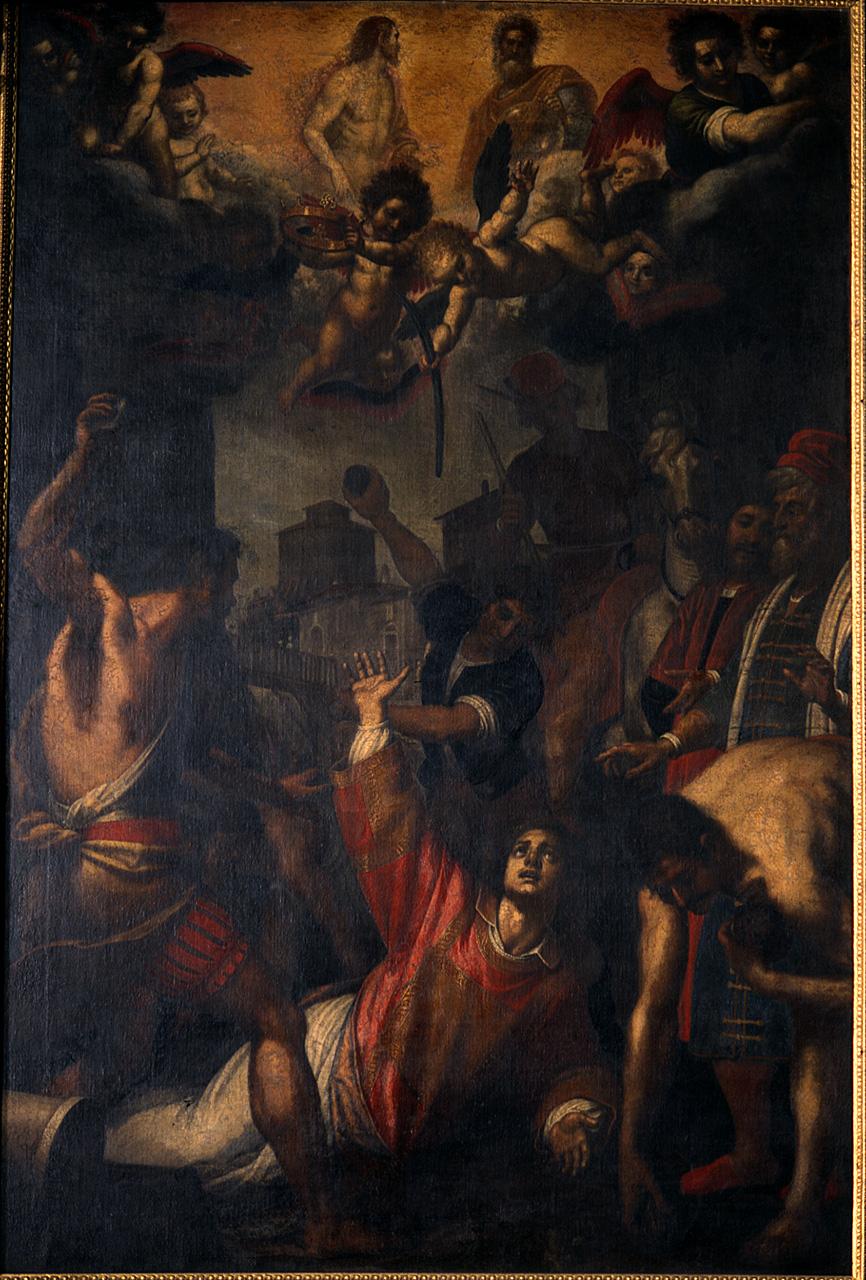 martirio di Santo Stefano (dipinto) di Cresti Domenico detto Passignano (sec. XVII)