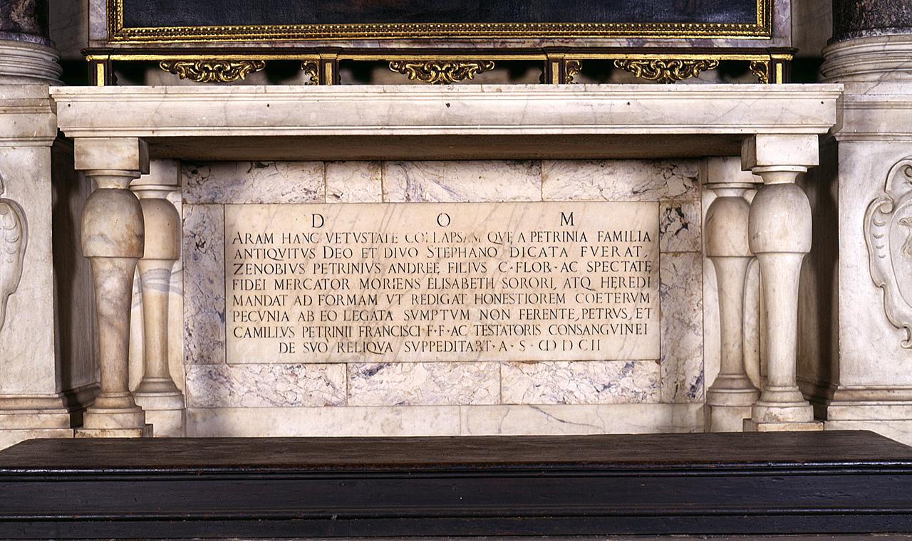altare di Cresti Domenico detto Passignano (sec. XVII)