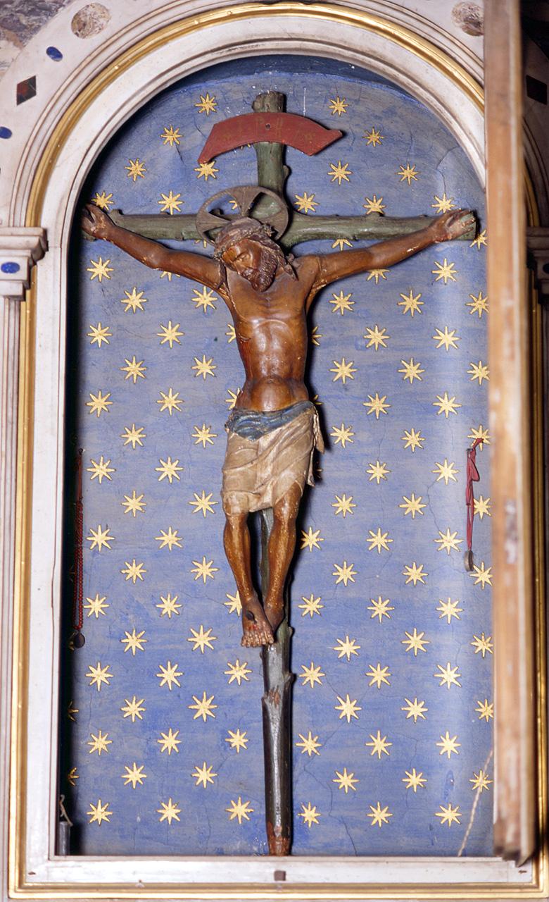 Cristo crocifisso (crocifisso) - ambito toscano (sec. XIV)