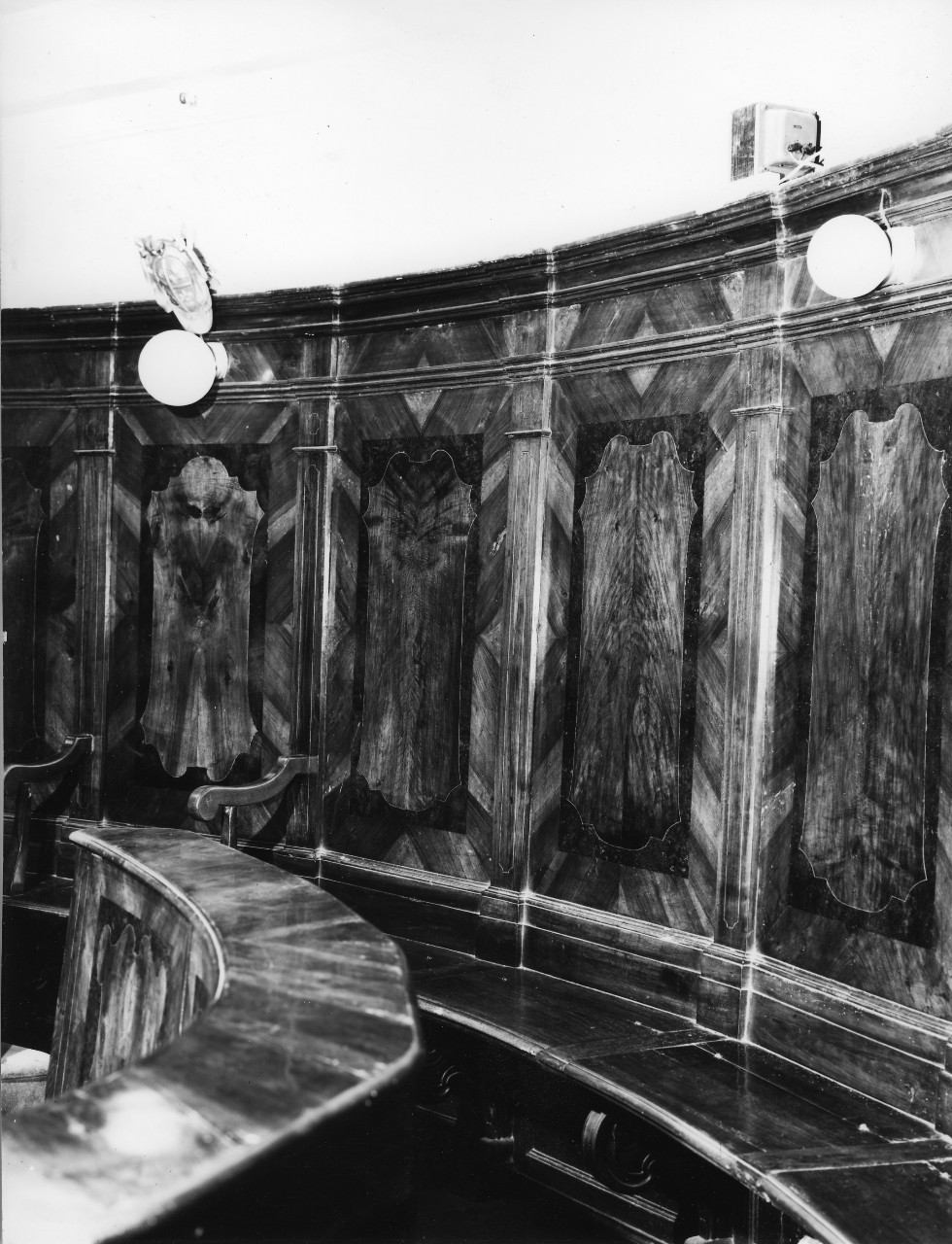 stalli del coro - ambito Africa centrale (sec. XVIII)